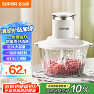 蘇泊爾（SUPOR）絞肉機家用 絞餡機電動多功能料理機打肉餡蒜蓉機打肉機絞肉機 約2L JR35E-B175