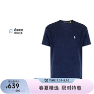 Polo Ralph Lauren男士運(yùn)動(dòng)休閑圓領(lǐng)短袖T恤710901045003深藍(lán)色 L