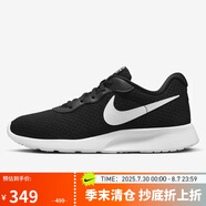 耐克NIKE女子休閑鞋 NIKE TANJUN FLYEASE 運(yùn)動(dòng)鞋DV7786-001黑白 38
