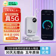椰貝移動隨身wifi5g無限流量2025款全國通用三網任切無線網隨身wifi充電上網二合一車載宿舍直播不卡頓 【5G暢享版】華為海思芯片+高速500M+三網切換