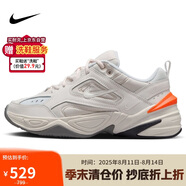 耐克NIKE運動(dòng)休閑鞋女子老爹鞋M2K TEKNO運動(dòng)鞋AO3108-001灰橙36.5