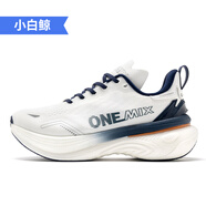 ONEMIX玩覓逍遙游pura避震鞋透氣網(wǎng)面輕便防滑耐磨跑鞋戶外登山鞋旅游鞋 小白鯨 43