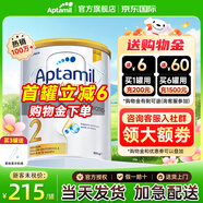 愛(ài)他美（Aptamil）澳洲愛(ài)他美白金版2段澳愛(ài)白金3段嬰幼兒配方牛奶粉新西蘭進(jìn)口奶粉 【購物金減6+新客減10】2段1罐