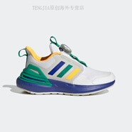 阿迪達斯 （adidas）RAIDASORT BOA休閑減震跑鞋男女小童兒童輕運動 白/灰/藍/綠/黃 35 210mm