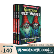 雞皮疙瘩最高通緝系列 特別版 Goosebumps Most Wanted Special Edition 英文原版恐怖驚險青少年幽默章節書(shū) R.L.Stine斯坦 綠山墻 最高通緝系列3冊 綠山墻圖