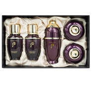 后（The history of Whoo）精華密貼自生再生秘貼套盒密貼修復禮盒循環(huán)導入肌底精華 后還幼水乳精華眼霜面霜中樣5件