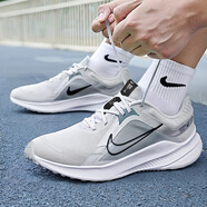 耐克（NIKE）男鞋 2025夏季新款RUN SWIFT 3運(yùn)動(dòng)鞋跑鞋訓(xùn)練鞋緩震透氣跑步鞋 淺銀灰-002 QUEST 5 42.5
