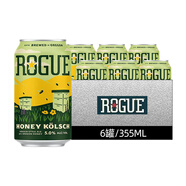 羅格（Rogue）美國進(jìn)口精釀啤酒 壞家伙IPA榛子棕色艾爾 蜂蜜科隆啤酒  355mL 6罐