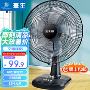 華生電風(fēng)扇/臺(tái)扇/低音風(fēng)扇大風(fēng)量家用辦公電扇臺(tái)式風(fēng)扇 16吋臺(tái)扇大風(fēng)量1603