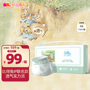 凱兒得樂比得兔紙尿褲NB114片([5kg以下)新生兒小號嬰兒尿不濕