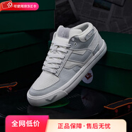 波尼（PONY） 波尼女滑板鞋透氣網(wǎng)格耐磨中幫休閑運(yùn)動(dòng)鞋233U1AT07 本白 35