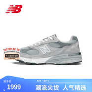 NEW BALANCE NB官方男鞋美產(chǎn)993系列復古百搭夏季網(wǎng)面透氣運動(dòng)休閑鞋 灰色 MR993GL 46.5 (腳長(cháng)30cm)