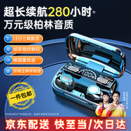 索盈【萬元級柏林音質(zhì)】air藍(lán)牙耳機(jī)HIFI音質(zhì)超長續(xù)航入耳式真無線智能降噪運(yùn)動適用蘋果華為小米索尼 旗艦丨三真數(shù)顯丨智能降噪 舒適入耳游戲耳塞丨百萬特約調(diào)音