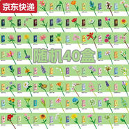 積木花束玫瑰永生花小顆粒拼裝玩具擺件男女孩生日禮物禮品常規 常規款積木花隨機40款