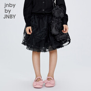 jnby by JNBY新款江南布衣童裝腰裙24秋女童1O8D10320 001/本黑 140cm