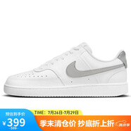 耐克NIKE板鞋女經(jīng)典百搭COURT VISION LOW休閑鞋CD5434-111白38.5