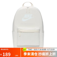 耐克NIKE男女雙肩包 書(shū)包  HERITAGE  休閑包DC4244-104白 均碼