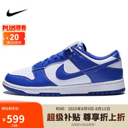 耐克NIKE男子休閑鞋板鞋 DUNK 運動鞋HF5441-112肯塔基 藍(lán)白 39