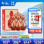仰韶彩陶坊 地利 加量裝 白酒 (46度500ml+70度50ml)*6 整箱裝 純糧酒