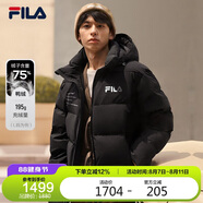 FILA 斐樂(lè)官方男女羽絨服情侶款冬季潮流運(yùn)動(dòng)保暖連帽外套
