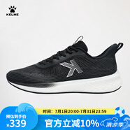 卡爾美（KELME）運(yùn)動鞋男夏季透氣輕便休閑鞋戶外健身跑步鞋 黑色 42
