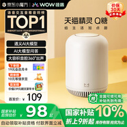 哇哦【國家補貼】天貓精靈Q糖智能音箱AI大模型問(wèn)答藍牙音響高保真音質(zhì)低音炮兒童早教故事鬧鐘 奶酪灰