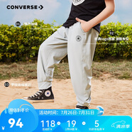 匡威Converse長褲童裝男女童針織休閑褲兒童運動透氣褲子