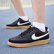 耐克（NIKE）2025款男鞋板鞋 夏季新款官方艦店經(jīng)典COURTVISION休閑鞋 【黑白棕】 40 (250mm) 男碼