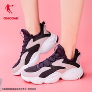 喬丹女鞋老爹鞋網(wǎng)面休閑韓版旅游學(xué)生復(fù)古運(yùn)動(dòng)鞋慢跑步鞋 丁香粉/暮光紫 37.5