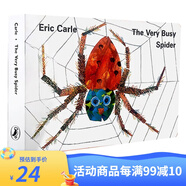 英文原版 Eric Carle The Very Busy Spider 好忙的小蜘蛛 吳敏蘭書單第77本 常青藤爸爸推薦 廖彩杏書單