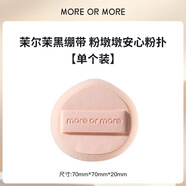 Join More【官方旗艦】more or more茉爾茉吸油膜面紙面部清潔收縮毛孔控油 [粉墩墩粉撲2.0版]單個(gè)裝 0貼