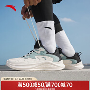 安踏（ANTA）漫步|男鞋運(yùn)動(dòng)鞋男革面保暖輕質(zhì)跑步鞋休閑鞋男 【革面】象牙白/黑/灰霧藍(lán)-3 42