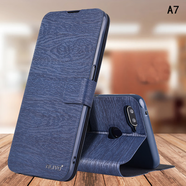 ALIVO適用oppoA5手機(jī)殼A8防摔A7x保護(hù)皮套A7翻蓋A5全包opa8外殼oppo新 A7  A7x 森海藍(lán) 送鋼化膜 PP 其他型