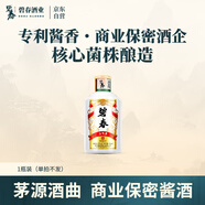 碧春小飛茅醬香型53度純糧食白酒貴州老酒100ml*1瓶裝 贈(zèng)品單拍不發(fā)
