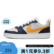 NIKE耐克正品 COURT (GS) 兒童小白鞋日常通勤板鞋童鞋運(yùn)動(dòng)鞋跑步鞋 HJ3482-071 36