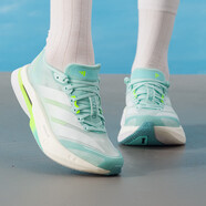 阿迪達斯 （adidas）女鞋ADIZERO BOSTON 13波士頓13運動(dòng)鞋輕量支撐訓練馬拉松跑步鞋 JS4957白色/熒光黃/泡沫薄荷綠 37