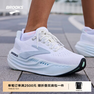 布魯克斯（BROOKS）超級甘油男女夏季透氣緩震專業(yè)慢跑鞋運(yùn)動跑步鞋Glycerin Max 【月光系列 女款】白/藍(lán) 38.5