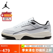 Jordan籃球鞋男 Jordan AJ FLIGHT COURT低幫運(yùn)動(dòng)鞋HF3255-100灰黑43