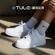 耐克（NIKE）男鞋Air Force 1 07 Low運動鞋空軍一號AF1經典純白低幫休閑板鞋 CW2288-111經典款/純白 44
