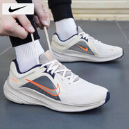 耐克（NIKE）官方艦店男鞋秋季新款運動(dòng)鞋舒適休閑鞋網(wǎng)面透氣輕便緩震跑步鞋 DD0204-103/探索者5代/灰橙 42.5