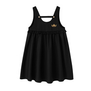 東京歲時(shí)記JK制服甜美可愛夏連身洋裝刺繡護(hù)奶裙天使之冠卡奶裙 【黑色】天使之冠卡奶裙 S