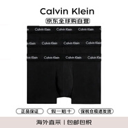 Calvin KleinCK 男士平角內褲 3條裝 U2664G 七夕情人節禮物 XWB黑 3條 XL