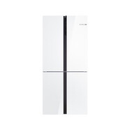 博世（BOSCH）【以舊換新】博世小白鯨497L嵌入冰箱家用一級玻璃十字四門 白色