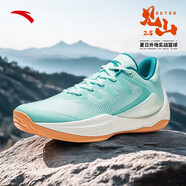 安踏（ANTA）見(jiàn)山2.5RETRO籃球鞋男夏季透氣低幫耐磨減震防滑實(shí)戰(zhàn)運(yùn)動(dòng)鞋男 【實(shí)戰(zhàn)緩震】冰爽藍(lán)-2 41