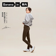 蕉內(nèi)（Bananain）【周冬雨同款】非常褲306Slim女士打底褲塑身高腰收腹24秋冬新款 【周冬雨同款】檀木棕（單件裝） L