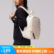 Jordan男女喬丹 聚酯纖維 經(jīng)典大Logo 雙肩包書包DV5304-219珍珠白 均碼