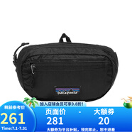 巴塔哥尼亞（Patagonia）巴塔 跑步防潑水戶外腰包1L抗撕裂49447 黑色 均碼