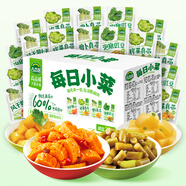 吉香居每日小菜25g*4種小菜 榨菜蘿卜干酸豆角泡椒豇豆咸菜下飯菜禮盒