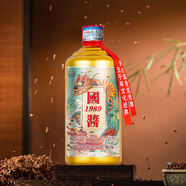 崢心釀貴州國醬白酒醬香型酒水茅臺鎮(zhèn)高粱酒糧食釀造口糧酒水大瓶試飲 53度 500mL 1瓶 國醬1989