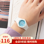 卡西歐（CASIO)手表  LRW系列女士休閑運(yùn)動(dòng)學(xué)生女表 送女友禮物 LRW-200H-2C